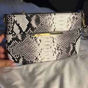 Snakeskin Clutch